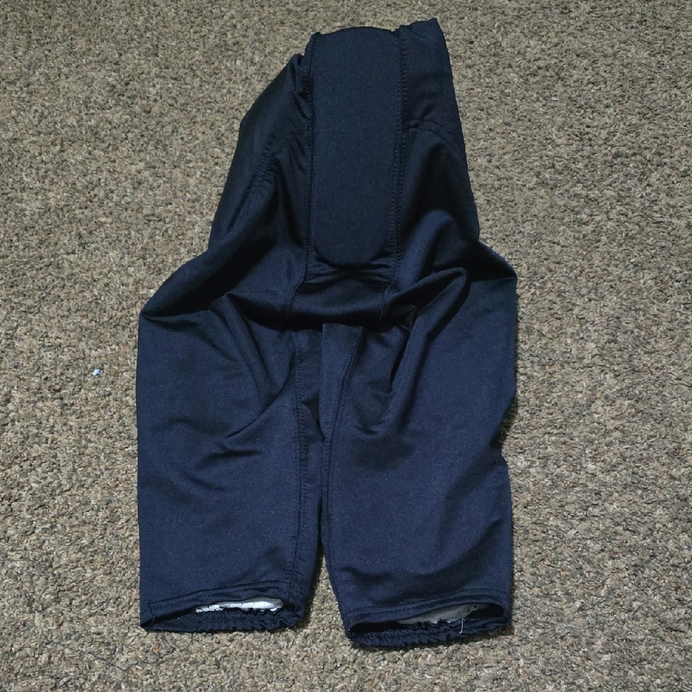 Kids Navy Padded Overalls - Picture 2 of 3